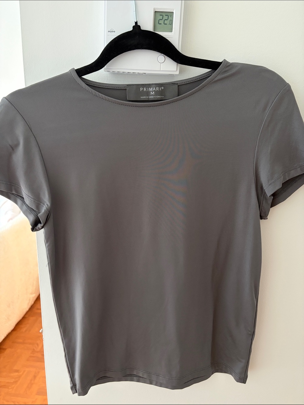 Primark Gray Crew Neck Short Sleeve Tee